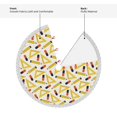 thumbnail image 5 of Christmas Tree Skirt, funny ruler pencil Print Christmas Tree Decorations Indoor, Tree Skirts Mat With Tassel Trim for Halloween New Year Holiday Christmas Party Decor 36 Inches, 5 of 7