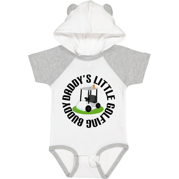 Inktastic Daddys Little Golfing Buddy Boys or Girls Baby Bodysuit
