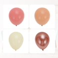 thumbnail image 3 of Unique Bargains Latex Party Balloons with Ribbon Pink Gold Beige 12inch 60Pcs, 3 of 6