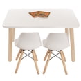 thumbnail image 1 of Mesa Rectangular – 2 Sillas Eames (Blanco), 1 of 1