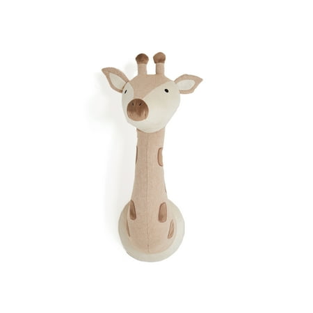 UPC: 0190945127600 | Levtex Baby – Mozambique Wall Head Decal – Giraffe – Taupe  Cream  Brown – Nursery Accessories – Size: 17 x 6.5in.