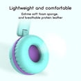 thumbnail image 4 of IMYB V1 - Auriculares para niños, estéreo con cable, plegables, sin enredos, ajustables de 0.138 in, para niños, para la escuela, niños pequeños, adolescentes, niños, niñas, iPad, tableta, Kindle, tel, 4 of 5