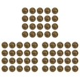 thumbnail image 1 of 60PCs Botones de AleacióN de Zinc Cabeza de Caballo Tallado Redondo Tono de Bronce 15Mm (5/8 Pulgadas) Dia., 1 of 5