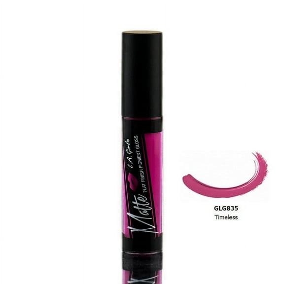 L.A. Girl Matte Flat Finish Pigment Lip Gloss, Timeless