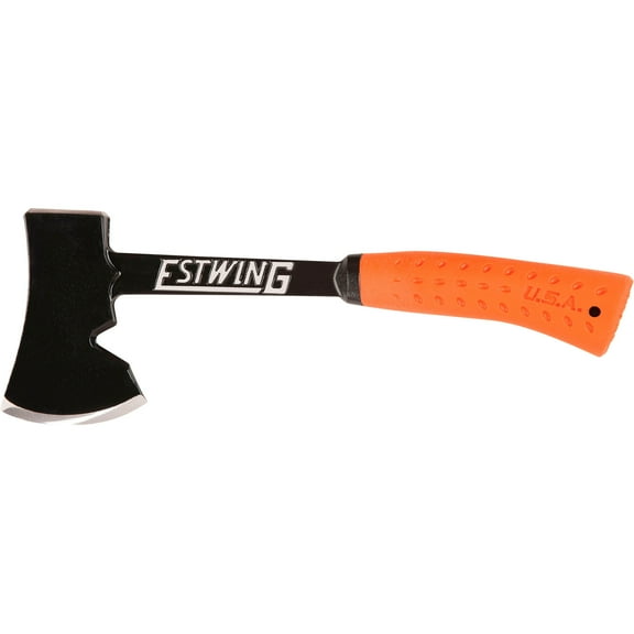 Camper's Axes, 3 1/4 in Cut, Orange Nylon Vinyl Handle