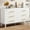 White-6 drawer, variant on Aiho 5 Drawer Dresser, Tall Chest of Drawers Nightstand Storage Tower Storage Wooden Dresser for Living Room, Bedroom, Hallway - White