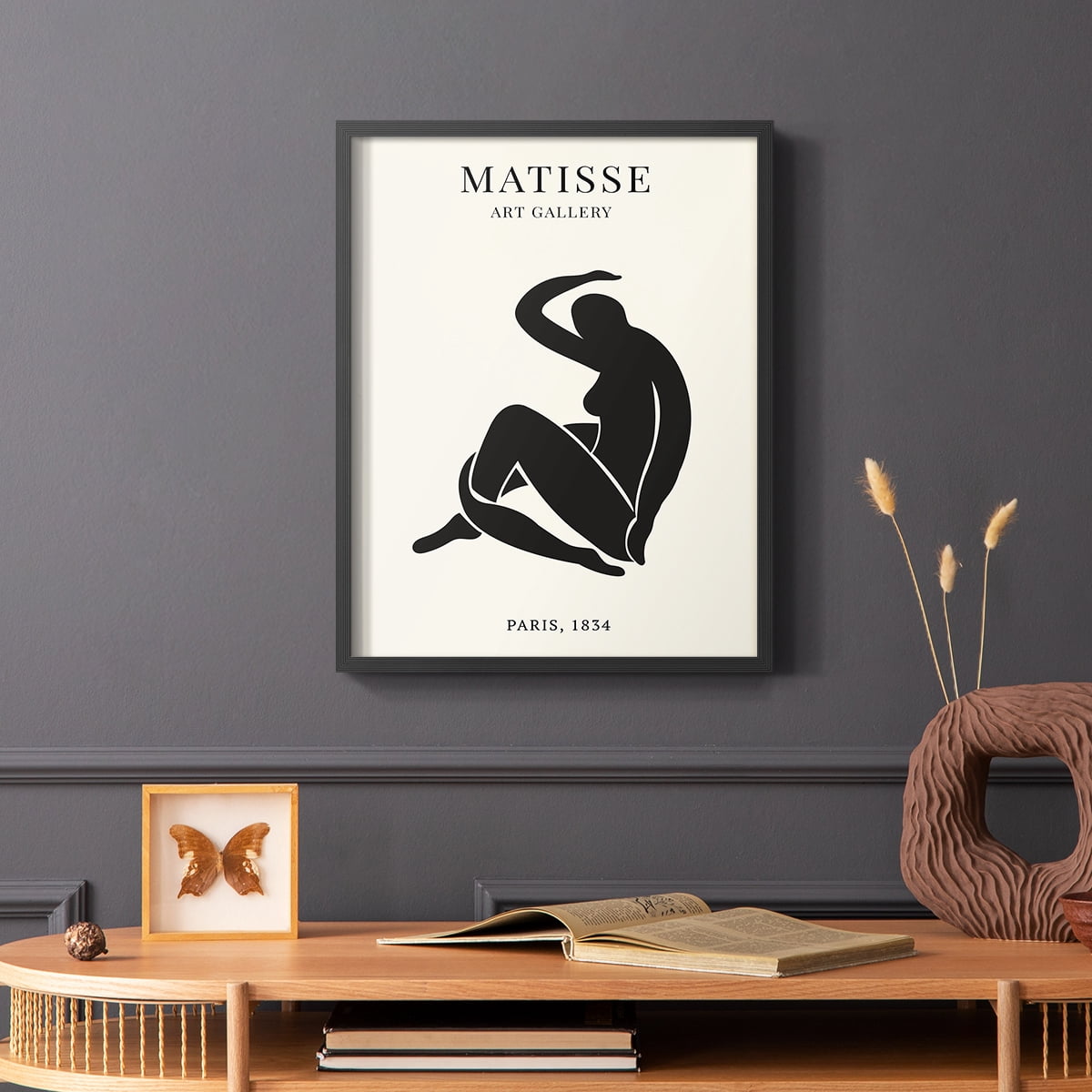 Matisse LXV Framed Print - Solid Wood