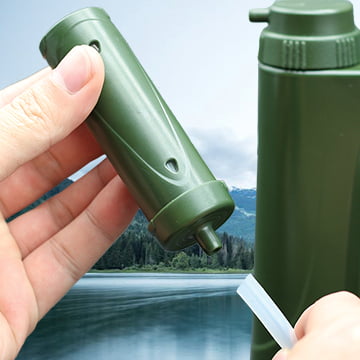 Electric Water Filtration System Survival Kit Portable USB Powered