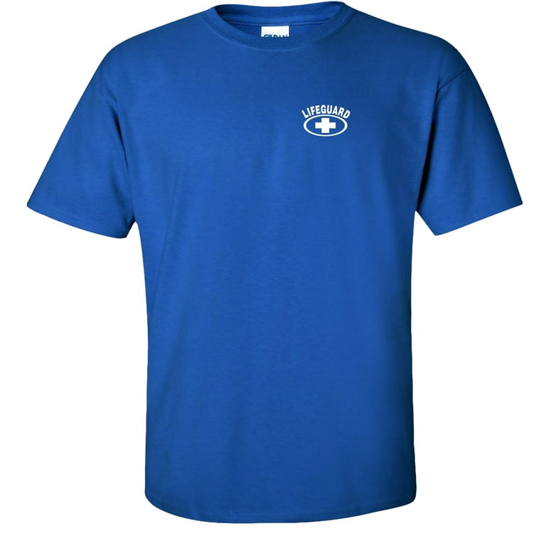 Fair Game Lifeguard T Shirt lifeguarding cross Graphic Tee F B