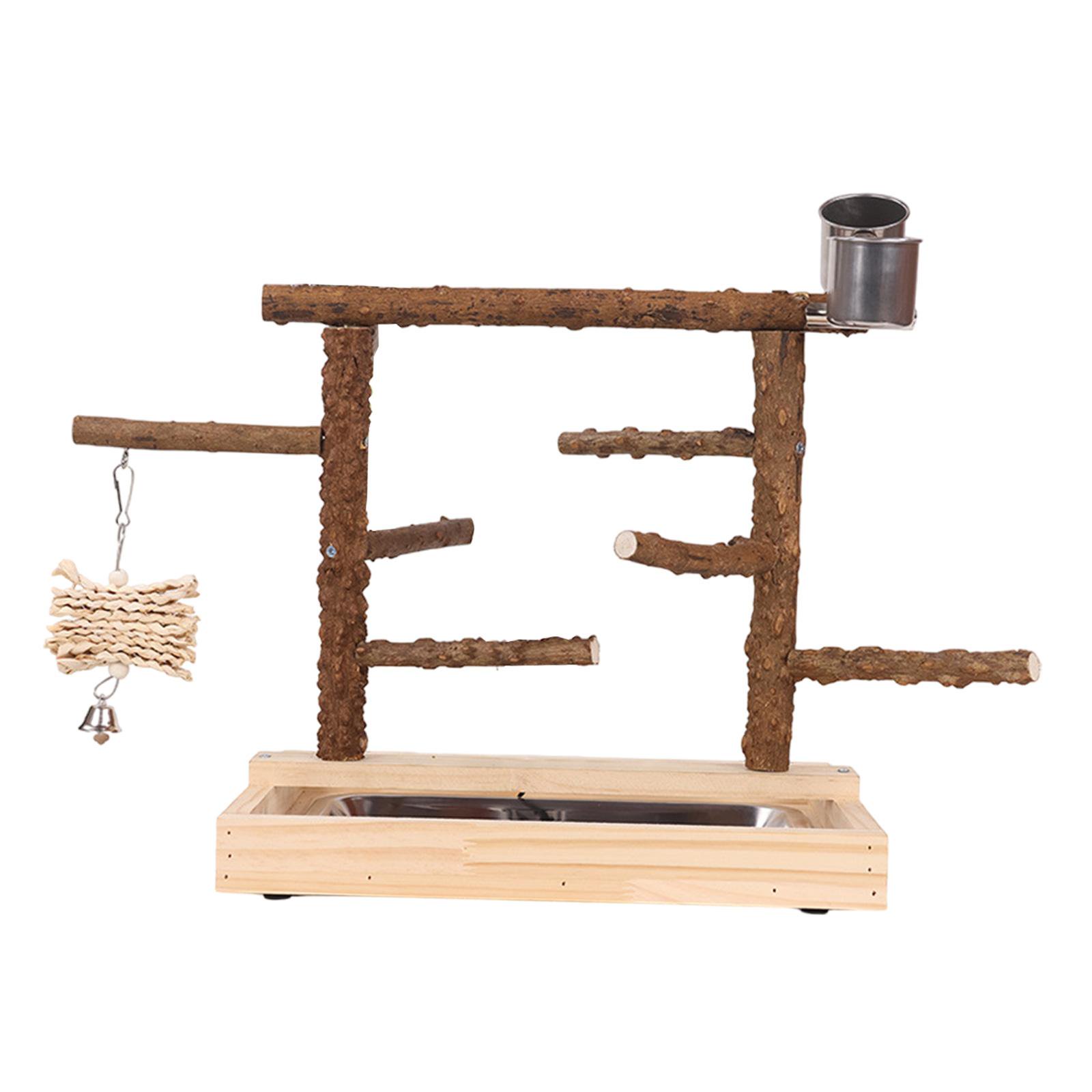 Mornei Bird Play Stand Bird Playground,Bird Parrot Parakeet Toys, Practical,Bird Play