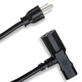 thumbnail image 3 of Hosa Power Cord - Piggyback IEC C13 To Nema 5-15P - 2 ft, 3 of 4