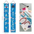 CMrtew Father's Day Couplets Home Decorations Party Holiday Door ...