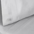 thumbnail image 4 of Superior 1000 Thread Count Egyptian Cotton Pillowcases Soft Breathable Set of 2, Platinum, King, 4 of 5