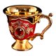 thumbnail image 1 of Copa de Vino Blanca de Metal para El Hogar, con Diseño de Aleación y Piedras Preciosas, Decoración Clásica, Muchas Opciones para Elegir., 1 of 1