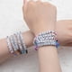 thumbnail image 3 of Juego de 10 pulseras bohemias con cuentas de letras de colores de Swiftie1989, 3 of 7
