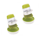 thumbnail image 1 of 2 uds dispensador de jabón cepillo cocina lavavajillas sartén fregadero cepillo de limpieza verde, 1 of 5