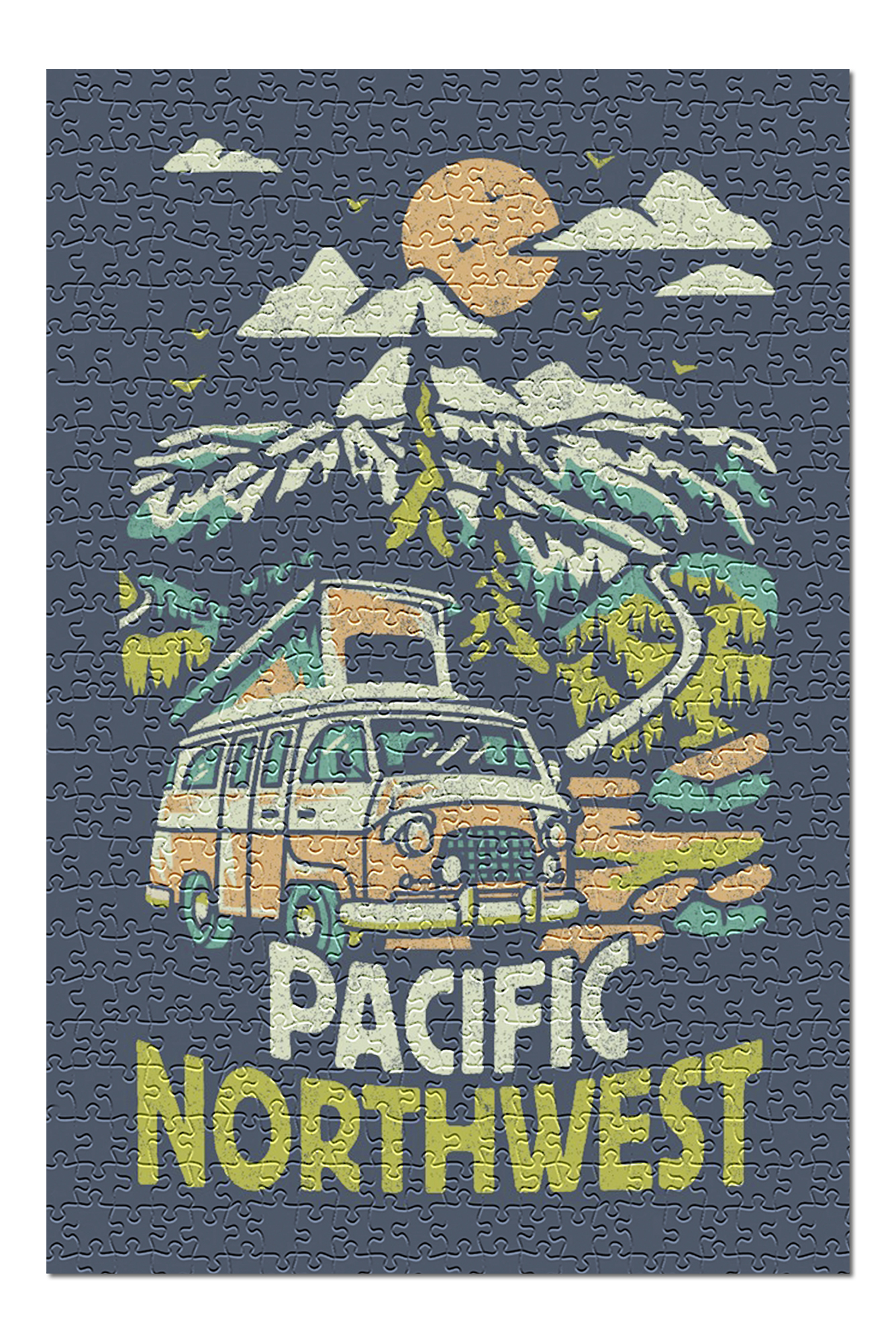 Lantern Press Pacific Beach Octopus Mosaic Playing Cards - 52 Poker Size Deck With Jokers