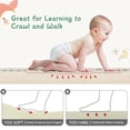thumbnail image 5 of Baby Foam Mat Foldable Floor Play Mat for Babies,Toddlers, Infants, Reversible Waterproof Baby Crawling Mat, Portable Baby Playmat with Travel Bag for Indoor Outdoor, 5 of 11