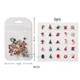 thumbnail image 1 of Diamantes de imitación para decoración de uñas de Navidad, abalorios de uñas en 3D, tachuelas de metal para uñas, perlas, Papá Noel, reno, copo de nieve, muñeco de nieve, lentejuelas con purpurina par kaili Sencillez, 1 of 2