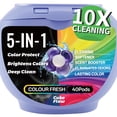thumbnail image 1 of Detergente en cápsulas CUBEFLOW All-in-1, 10 veces de limpieza profunda, 40 unidades, 1 of 8