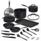 thumbnail image 1 of Batería de Cocina Jade Black + Utensilios 20 Piezas, 1 of 8