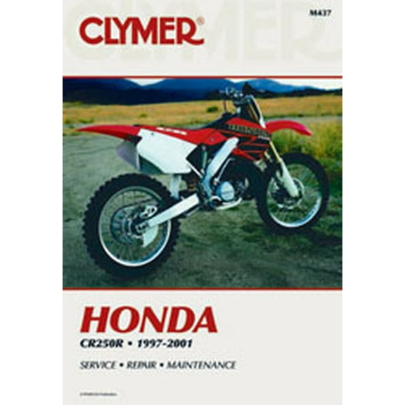 Clymer Repair/Service Manual '97-01 CR250R (M437)