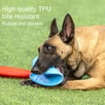 thumbnail image 4 of Graflsoa Durable TPU Dog Flying Disc for Outdoor Play, Water-Resistant, Bright Orange, 9-Inch, Perfect for Fetch and Training, 4 of 7