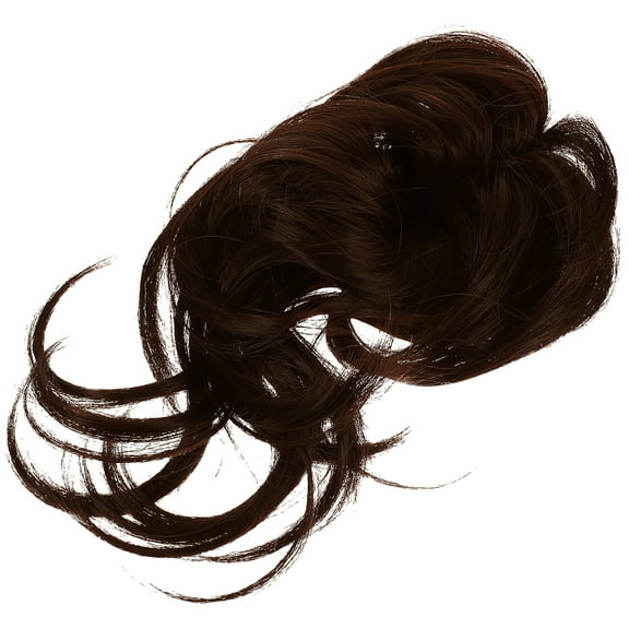 FOMIYES Claw Style Hair Extensions High Temperature Silk Light Brown for Women 1Pack 8.7x3.9in