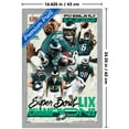 thumbnail image 3 of NFL Philadelphia Eagles - Super Bowl LIX Champions Wall Poster, 14.725" x 22.375" Framed, 3 of 5