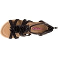thumbnail image 7 of Girl's Flower Zipper Back Wedge Sandal, 7 of 7