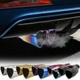 thumbnail image 1 of Feltree Heart-Shaped Dual Exhaust Tip for Car Modification - Easy Installation, Performance Boost, Universal Fit for Sedan Suv and Sports Car, 1 of 8