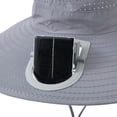 thumbnail image 7 of Shadoumai Solar Fan Hat, Wide Brim Sun Cap with 2 Solar Sun Protection Fans, USB and Solar Powered Fan Hat, 7 of 7