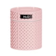 thumbnail image 1 of Humidificador portátil de vapor frío, minihumidificador de aire USB de 600 ml, diseño retro tejido con doble pulverización, luz nocturna cálida con degradado, humidificador de habitación para, 1 of 7
