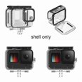 thumbnail image 2 of For GoPro Hero 12/11/10/9 Sports Camera Underwater 45m Waterproof Case with 3 Filters, 2 of 4