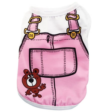 Diva Dog Clothes - Small Pet Dog Vest T-Shirt Puppy Cat Clothes Cotton Pullover Apparel Costume