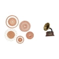 thumbnail image 1 of Manualidades de pared,Decoración de pared colgante. Ratán tejido artesanal.,Estatua antigua,Estatua vintage,figura de resina,artesanía,Escultura coleccionable,adorno artesanal de resina para, 1 of 8