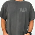 thumbnail image 1 of Comfort Colors® Personalized Dad Shirt, Custom Dad Est Shirt, Dad Appreciation Shirt, Fath - Pepper - XL, 1 of 4