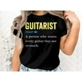 thumbnail image 2 of Guitarist Guitar Player T-Shirt Gift for Guitarist Musician Tee Guitar Shirts Guitar Gift Funny Guitar Gifts Guitar Shirt Guitar Playing, 2 of 9