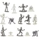 thumbnail image 1 of Figuras de Acción del Ejército de Zombie SCS Direct Gran Cubo de 100 Zombis, 1 of 2