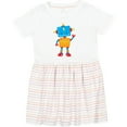 thumbnail image 3 of Inktastic Toy Robot Girls Toddler Dress, 3 of 5