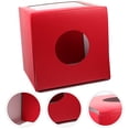 thumbnail image 1 of Boîte à Billets Multifonction Rouge pour Décoration en Papier Adaptée aux Fêtes et Événements, 1 of 8
