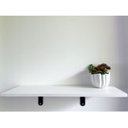 Shelf Kit White 36 in. D x 10 in. L x 0.6 in. H