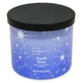 thumbnail image 3 of Mainstays 3-Wick Textured Wrapped Starlit Skies Scented Candle, 14 oz, 3 of 6