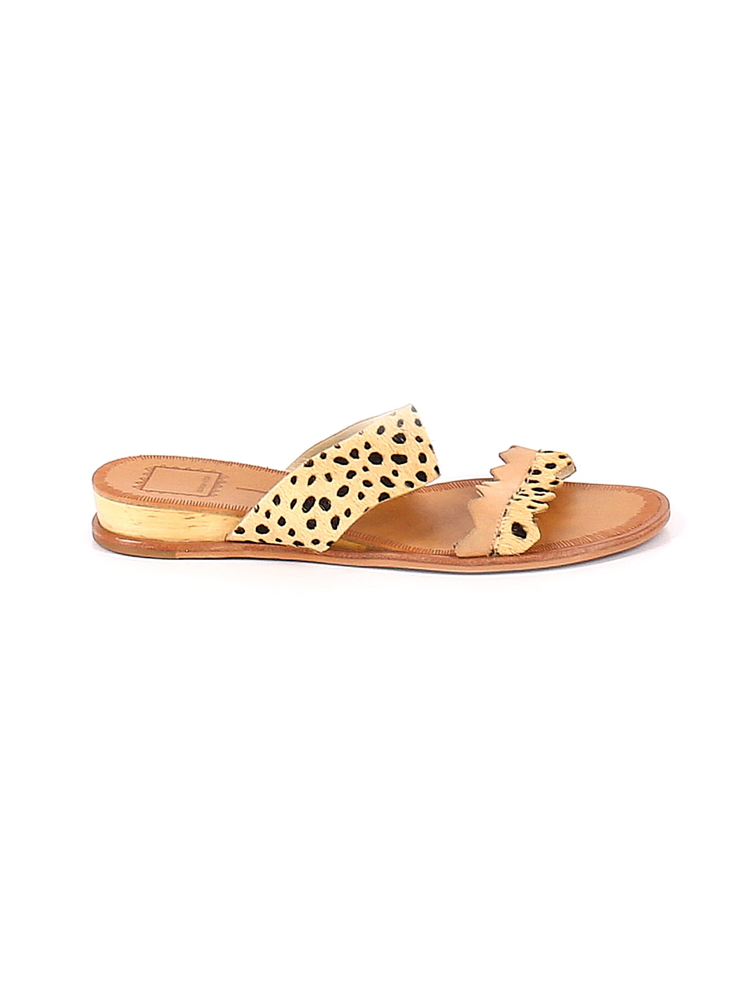 Dolce vita deals cheetah slides