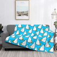 thumbnail image 2 of Naloa Duck Dives Flannel Fleece Throw Blanket for Bed Couch, Thick Blanket - All Seasons Suitable for Women, Men and Kids-60"x50", 2 of 6