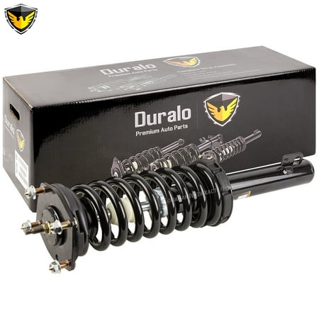 Left Front Spring - New Duralo Complete Front Left Strut Shock Coil Spring Assembly For Jeep