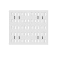 thumbnail image 2 of Plastic Storage Rack Plastic Pegboard Wall Mount Storage Rack with Drains Basket and Hooks for Kitchen Bathroom Garage Organizer(White) Rkxzt, 2 of 8