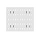 thumbnail image 2 of Yusimy No - Drill Wall - Mounted Pegboard Kitchen Hiding Drainage Basket Storage Rack Multi - functional Wall Shelf for Kitchen, 2 of 6