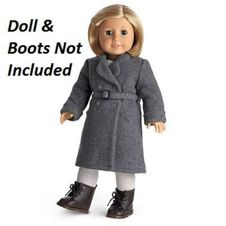 American Girl Doll Outfit Kit Winter Coat for 18 Inch Historical