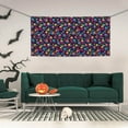 thumbnail image 2 of Lsque Skull rainbow color mushroom Pattern Party Banner, Festive Banner , Holiday Celebrations and Events for Carnival Birthday Party Festival Decorations-Small, 2 of 8